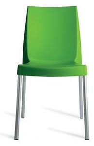 Plastová jídelní židle Stima BOULEVARD – bez područek, více barev Antracite