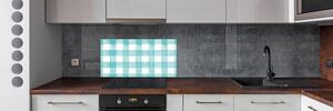Panel do kuchyně Modrá mříž pl-pksh-100x50-f-121516030