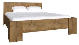Manželská postel 160 cm Modestus L1 (s roštem). Vlastní profesionální přeprava až k Vám domů 779527
