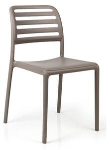 Plastová jídelní židle Stima COSTA – bez područek, nosnost 200 kg Rosso/P