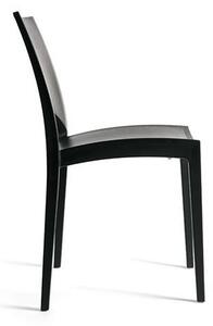 Plastová jídelní židle Stima PARIS – bez područek, stohovatelná Rosso/P