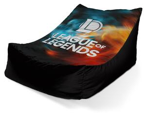 Sablio Sedací vak Lounge League of Legends Glow - 80 x 95 x 50 cm