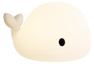 Stolní lampa bílá 30 cm vč. LED stmívatelná IP54 dobíjecí - Baby Whale