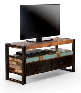 TV stolek Ontario 112x40 (Recyklované dřevo)