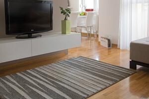 Vopi | Kusový koberec Mondo 30 BWB - 120 x 170 cm, šedý