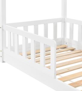 Juskys Dětská postel Marli 80 x 160 cm - bílá