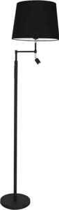 ByRydens 1988780-4007-LED Stoj. lampa ORLANDO 1xE27/5W/230V+LED/3W černá