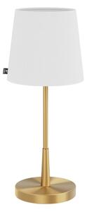 ByRydens 4002730-6501 - Stolní lampa LUMI 1xE27/8W/230V bílá/zlatá 48,5 cm