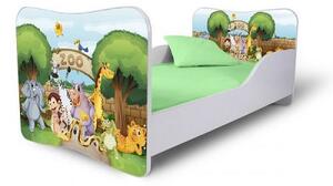 Dětská postel ZOO 140x70 cm + matrace ZDARMA