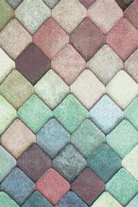 Vopi | Kusový koberec Vegas Pop 40VAV - 80 x 150 cm, vícebarevný