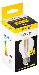 LED žárovka E27 3000k 7w 760lm
