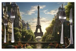 Sablio Prostírání Paříž Eifellova věž Art: 40x30cm