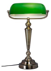 Cottex B1019AGR - Stolní lampa THE BANKER 1xE27/60W/230V