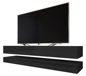 TV stolek Felisa (černý lesk + černá matná). Vlastní profesionální přeprava až k Vám domů 780515