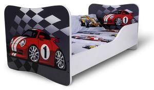 Dětská postel RACE 160x80 cm + matrace ZDARMA