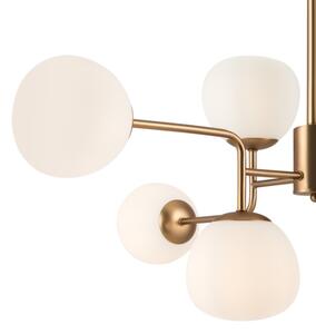 Maytoni MOD221-PL-08-G - Lustr na tyči ERICH 8xE14/40W/230V měděná