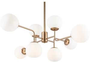 Maytoni MOD221-PL-08-G - Lustr na tyči ERICH 8xE14/40W/230V měděná