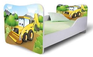 Dětská postel BAGR 140x70 cm + matrace ZDARMA