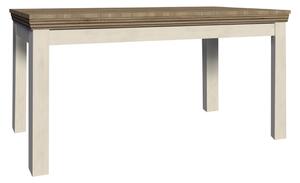 Jídelní rozkládací stůl 160x90 cm v moderním dekoru borovice ROYAL ST