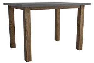 Stůl Montana STW - Smooth grey + Tmavý dub lefkas - Výprodej