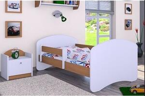 Dětská postel bez šuplíku 160x80cm BEZ MOTIVU - buk