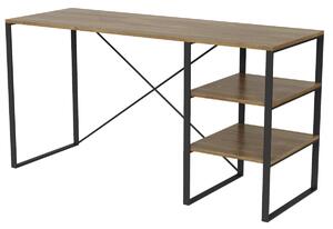 Psací stůl LASCOT, 140x73x50, firewood