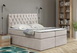 Čalouněná postel boxspring TYP 58, 180x200, trynity 21