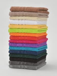 Froté ručník a osuška s vysokou gramáží. Rozměr ručníku je 50x100 cm. Barva tmavě šedá