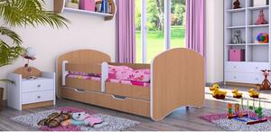 Dětská postel se šuplíkem 140x70 cm - BUK