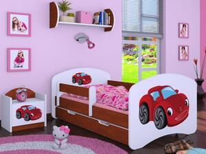 Dětská postel se šuplíkem 160x80cm RED CAR - kalvados