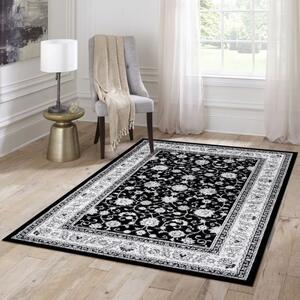 Vopi | Kusový koberec Silkway F466A black - 280 x 380 cm