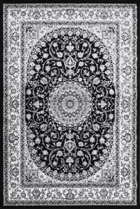 Vopi | Kusový koberec Silkway X084B black - 200 x 290 cm
