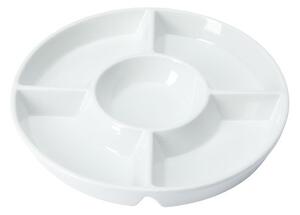 EXCELLENT Servírovací talíř na pochutiny a dipy porcelán KO-795880390