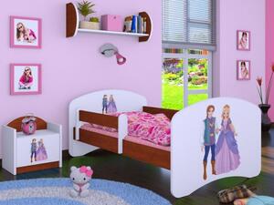 Dětská postel bez šuplíku 160x80cm PRINC A PRINCEZNA - kalvados