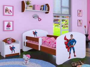 Dětská postel bez šuplíku 160x80cm SUPERMAN - kalvados