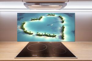Panel lacobel Ostrovy tvar srdce pl-pksh-100x50-f-14973278