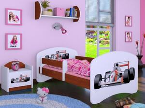 Dětská postel bez šuplíku 160x80cm FORMULE F1 - kalvados