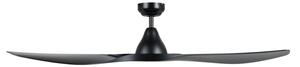Eglo 35109 - Stropní ventilátor PORTSEA pr. 132 cm černá + DO