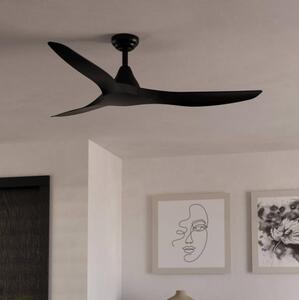 Eglo 35109 - Stropní ventilátor PORTSEA pr. 132 cm černá + DO