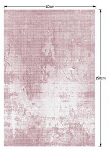 TEMPO Koberec, růžová barva, MARION TYP 3 Rozměr: 80x150 cm