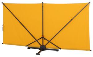 SIENA GARDEN Skládací venkovní zástěna Ben, 150 x 280 cm (žlutá) (100351365002)