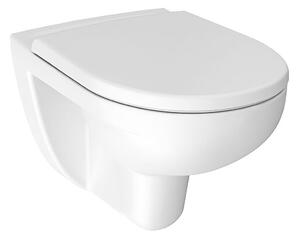 JIKA Lyra Plus Závěsné WC se sedátkem Rimless, 35,5 × 36 × 53 cm, bez splachovacího kruhu