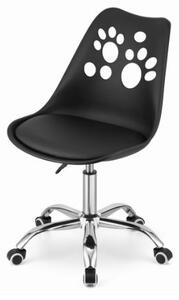 Bestent Kancelářská židle černá skandinávský styl PAW Basic