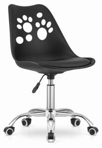 Bestent Kancelářská židle černá skandinávský styl PAW Basic