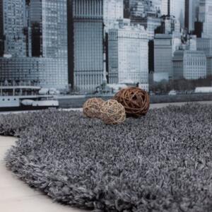 Vopi | Kusový koberec Schaffel 1000 anthracit - 60 x 100 cm