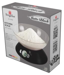 Váha kuchyňská digitální 5 kg s miskou Matte Black Collection