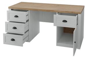 PC stolek Patty PT01, Barva: borovica andersen + borovica andersen + dub lefkas tmavý 5902928815139
