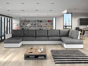 Rohová sedací souprava Szafran Large, Potah: ekokůže Soft 017 + Lux 06, Strana: Pravá 5902928176988