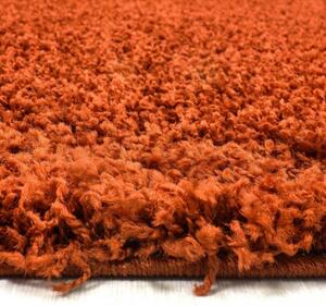 Vopi | Kusový koberec Star shagy 1300 orange - 100 x 100 cm hvězda
