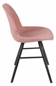 ZUIVER ALBERT KUIP SOFT židle růžová